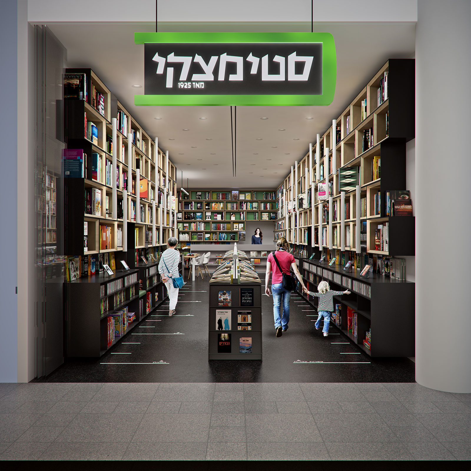 תכנון מוצע לסניפי רשת סטימצקי